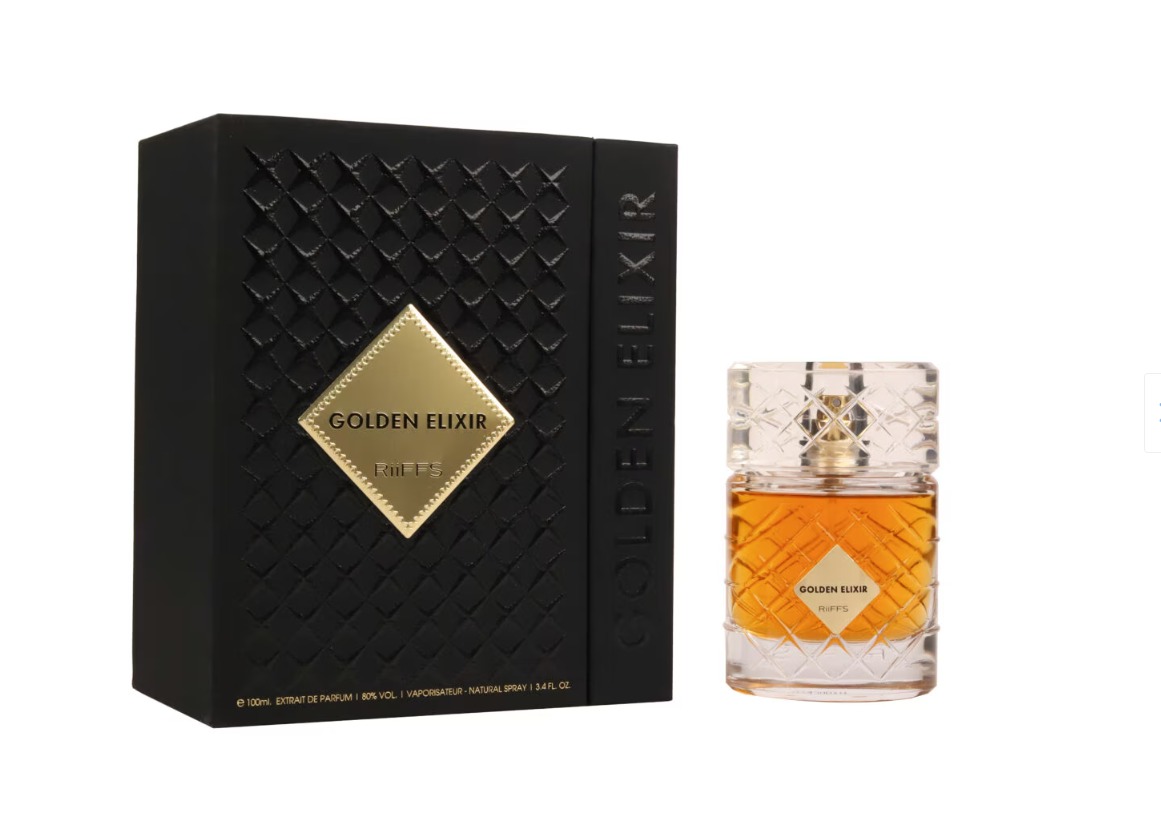 Golden Elixir Eau de Parfum, Riiffs, Unisex, 100ml