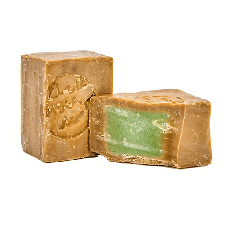 2x Aleppo-Seife + Sisal Seifensäckchen